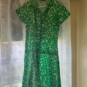 Tommy Hilfiger Green Casual Midi Dress